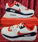 NEW DS Nike Air Max 90 GS USA Denim Red Blue GS Sz 4Y Women’s 5.5 DJ5177-100