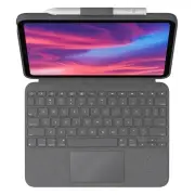 Logitech Combo Touch for iPad 10th Gen - Oxford Grey