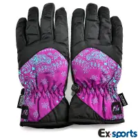 在飛比找博客來優惠-Ex-sports 防水保暖手套 超輕量多功能(女款-734