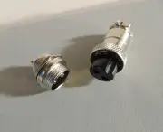 2 packs - 1 each Philmore 61-602 and Panel Mount 61-622 2 pin Mobile Connectors
