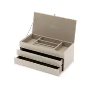 One Six Eight London GABRIELLA Nude Large Jewellery Box