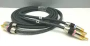 Monster Cable 200i RCA audio interconnects 2 meter pair