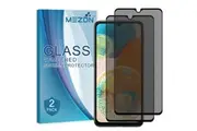 [Set of 2] Privacy Anti-Spy Full Coverage Samsung Galaxy A23 5G Tempered Glass Premium 9H HD Screen Protectors by MEZON (Galaxy A23 5G, Privacy)