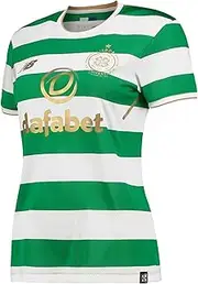 New Balance Celtic FC 2017/18 Womens Home Soccer Shirt White/Green - 12