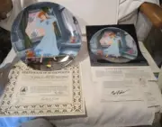 KNOWLES Cinderella Series-2nd Plate 1989 A Dream Is A Wish Your Heart Makes 8.5"