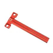 Woodworking Scriber T-Square Ruler 300mm with Thoughtful Support Lips, Archit...