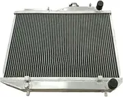 Aluminum Radiator Compatible For Corolla AE86 4AGE 1.6L 1983-1987 DLX FX16 GTS SR5 I4 & Sprinter Trueno AE86 CHASSIS 4A-GEC