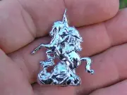 ST GEORGE & THE DRAGON LAPEL PIN Badge *HIGH QUALITY* Football Emblem Hat Pin