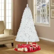 CLEARANCE Holiday Time Jackson Spruce White Christmas Tree Unlit 6.5' New