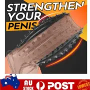 Penis-Sheath Male Penis Sleeve Girth Reusable Condoms Extender Enlarger-Enhancer