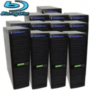 200 SATA Blu-ray CD DVD Disc Burner Daisy Chain Duplicator Copier Standalone+HDD
