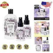 Eco-Friendly 16oz Poo Pourri Refill with Two Lavender Vanilla Sprays - 800 Uses