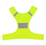 Safety Vest, High Visibility Security Vest Reflective Waistcoat with Pockets for Women Men Standards Executive Workwear Outdoor Cycling Jacket Unisex(XL-Fluorescent Yellow)