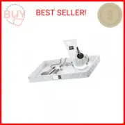 Quilted Mirror Vanity Tray – Decorative Cosmetics Organizer - Durable Resin