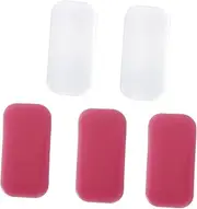 VINTORKY 5pcs Silicone Eyelash Glue Pad for Lash Extensions Grafting Tray for Eyelash Supplies