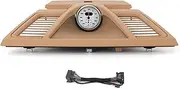 ALAGPNPMZH Dashboard Stopwatch Clock Instrument Panel Upper Cover Trim Beige 970 552 151 01 for Porsche for Panamera 2010-2016 Instrument fine-Tuning(White)