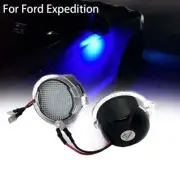 Blue LED Side Rear View Mirror Puddle Lights For Ford F150 Explorer Edge Fusion