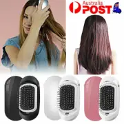 Pro Ionic Anti Frizz Straightening Styling Hair Straight Brush Smooth Silky