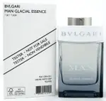 BVLGARI 寶格麗 MAN GLACIAL ESSENCE 極地冰峰男性淡香精100ML EDP-TESTER