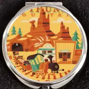 Big Thunder Mountain Railroad Walt Disney Disneyland Makeup Compact Mirror