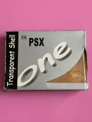 **ULTRA RARE** Sony Playstation PSX PS1 PSOne Orange Transparent Shell BRAND NEW