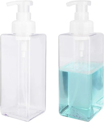 Foaming Soap Dispenser 650ml (22oz) Refillable Plastic Pump Bottle for Liquid