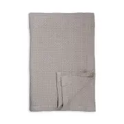 Sky Basketweave Cotton Blanket, Full/Queen - Exclusive