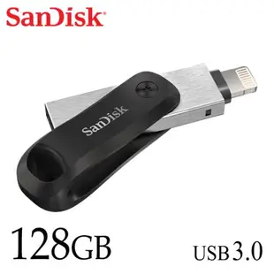 【現貨免運】SanDisk iXpand Go 128G USB 3.0 雙用隨身碟 iPhone適用