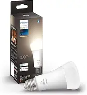 Philips Hue White A67 High Brightness 100W 1600 Lumens Smart Bulb with E27 Fitting