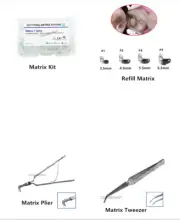 Dental Matrix Bands Ring For Palodent V3 Garrison Sectional Contoured Matrice