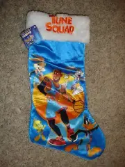 NEW Christmas sock 18" Stocking Space Jam Tune Squad LeBron James Legacy Ruz