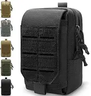Upgrade Tactical Molle Pouches of Laser Cut Design,Utility Pouches Molle Attachment Military Medical EMT Pouch