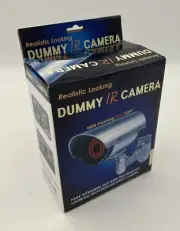 Dummy IR Camera Realistic Looking With Flashing Red Light In or OUtdoor use New