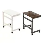 End Table Modern Practical C Shaped TV Tray for Bathroom Living Room Bedroom
