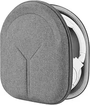 Geekria Shield Headphones Case Compatible with JBL Tune 770NC/760NC/750NC/720BT, Live 770NC, Replacement Hard Shell Travel Carrying Bag with Cable Storage (Grey)