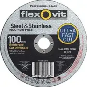 flexovit 100x1.0x16.0mm Metal Cutting Wheel