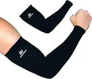[AetherGear] Arm Sleeve (1 Pair) - Compression Cover Arm Sleeves Men and Women for Sports, Outdoors, UV Protection