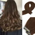 Invisible Tape In Hair Extensions Remy Seamless Skin Wefts Human Hair Blonde100g