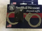 Smith & Wesson Blue 350101 Standard Blue Police Double Lock Handcuffs Model 100