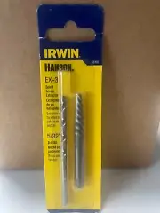 Irwin Hanson # 53703 EX-3 spiral crew extractor 5/32" drill bit included. NEW