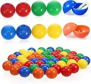 ERINGOGO 50pcs Game Balls Seamless Raffle Drawing Props for Home Parties Festivals and Crafts Bright and Fade Resistant Fun