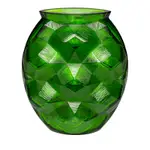 Lalique Turtle Vase, Amazon Green