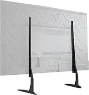VIVO Universal Tabletop TV Stand for 22 to 65 inch LCD Flat Screens | VESA Mount with Hardware Included