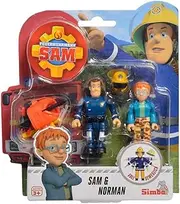 Feuerwehrmann Sam Norman & Sam Game Figures Set | Simba Toys