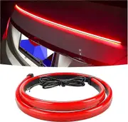 Car Led Brake Led Strip Light, 35inch Universal Red Third Car Brake Light Strip, 144led Dc12v High Mount Stop Brake Light Bar For Vehicles Trucks Cars