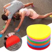 30Pcs Round Nylon Cones Training Spot Markers Football Pitch Floor Discs Sports