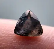 0.70 CT Axinite with blue lush cut gemstone from Pakistan