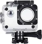 TEKCAM Professional Waterproof Case for DBPOWER 4K Waterproof Action Camera 12MP / AKASO EK7000 EK5000 / ODRVM Full HD Sports Camera Housing Case Underwater Shell