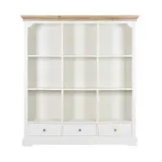 Clover 3 Drawer Library Shelving Unit