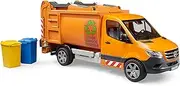 Bruder 02682 MB Sprinter Garbage Service w Garbage cans